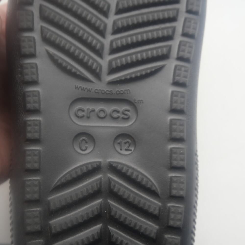 NEW Crocs Cutie Crush BLACK  Children's Kid's Boys Girls Size 12 C12 - Picture 10 of 11